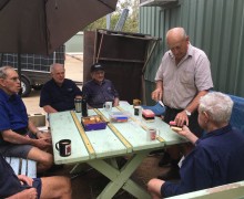 Rocky Men’s Shed Support the Movember Munch